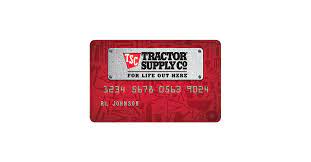 Tractor Supply Credit Card Login